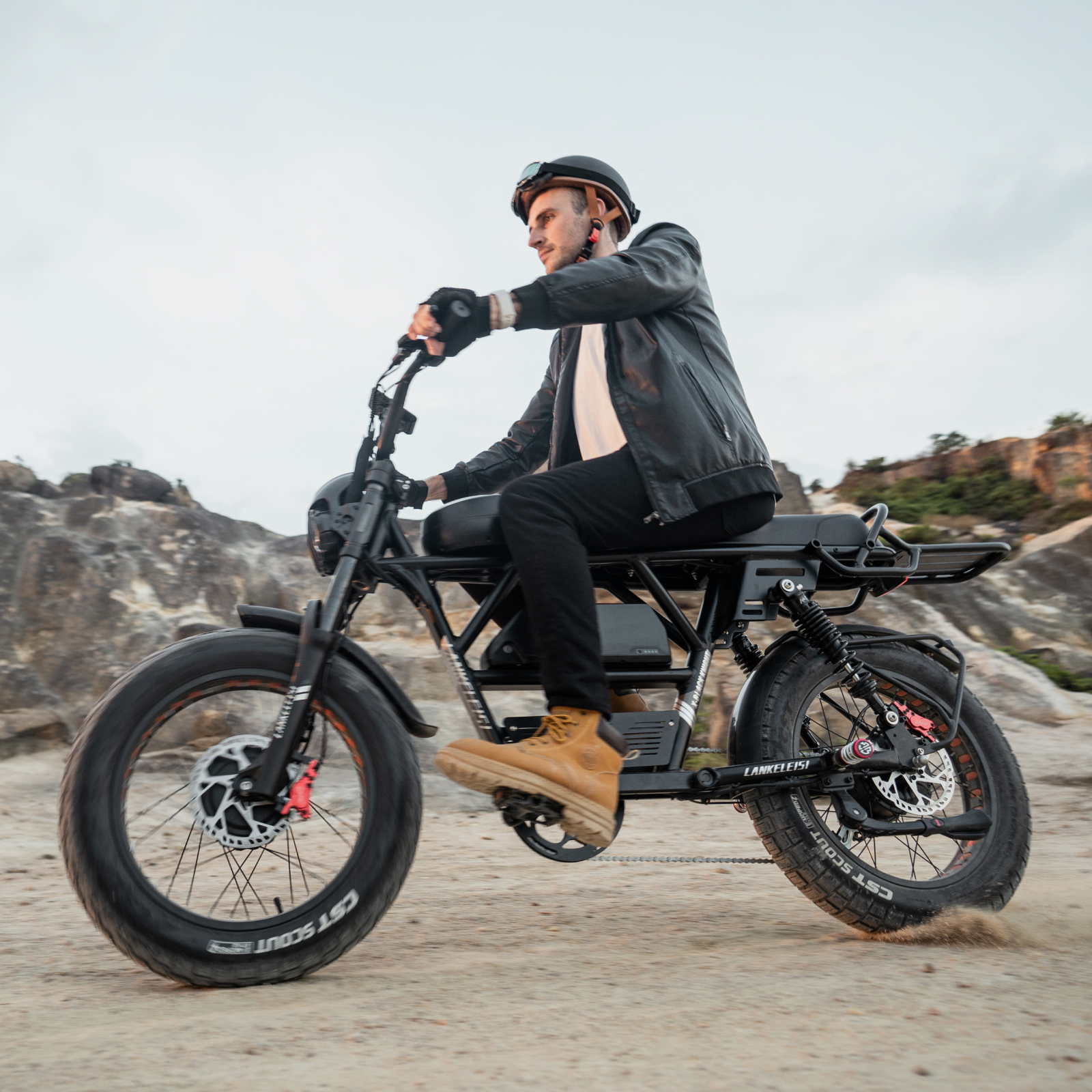 Lankeleisi X-Cavaliere Nero E-bike 2x1000W nera fat