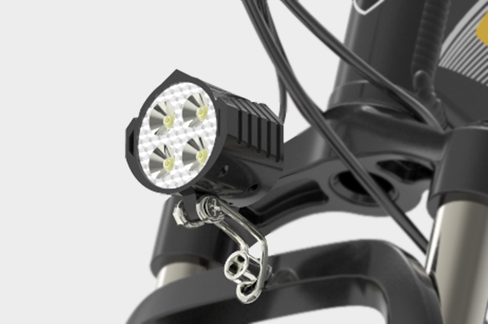 Lankeleisi Faro LED Bici Elettrica Anteriore Telaio