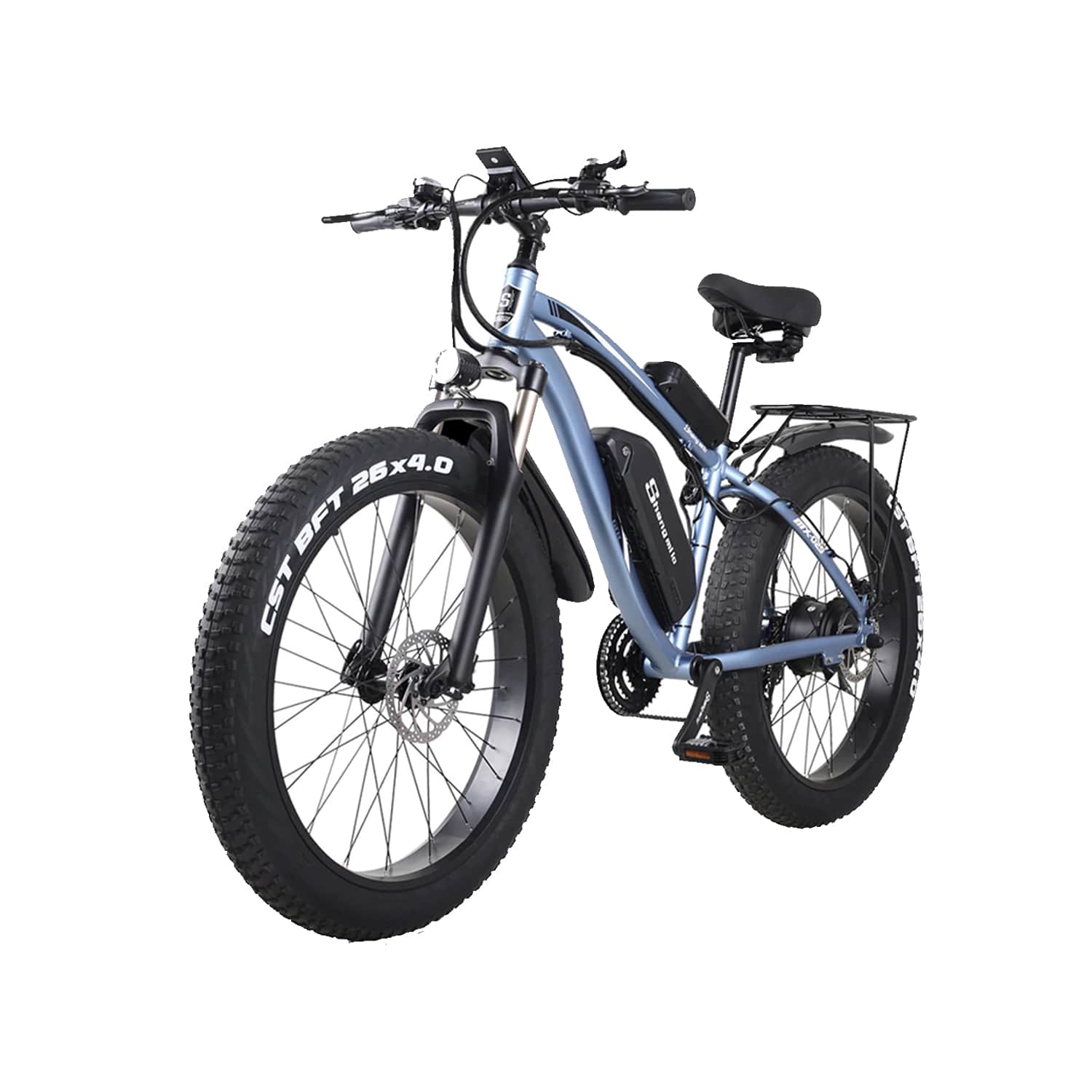 Shengmilo MX02S bici elettrica fat bike blu 48V 17Ah