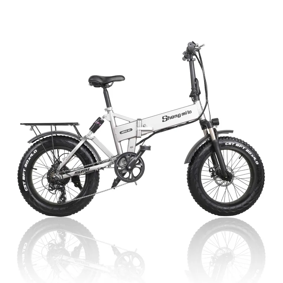 Shengmilo MX21 bici elettrica pieghevole fat 48V 12.8Ah
