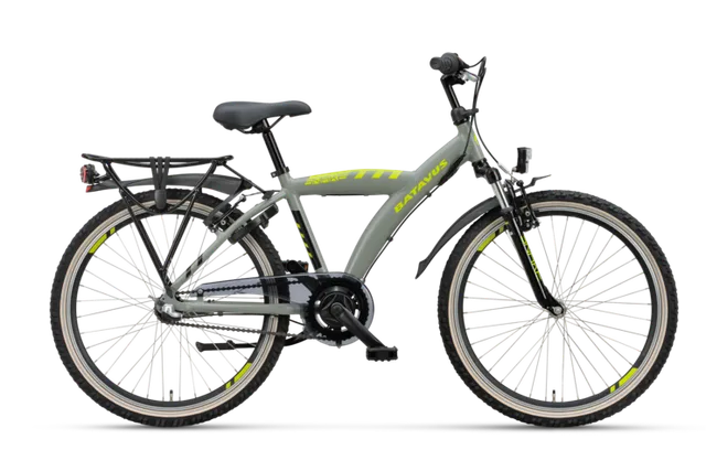 Batavus Snake 24 inch bici bambino ragazzo verde XS telaio alto