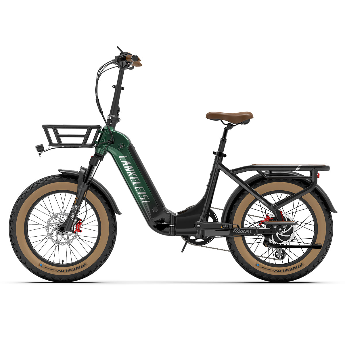 Lankeleisi GOLF-X E-bike 1000W Verde Fat Bike