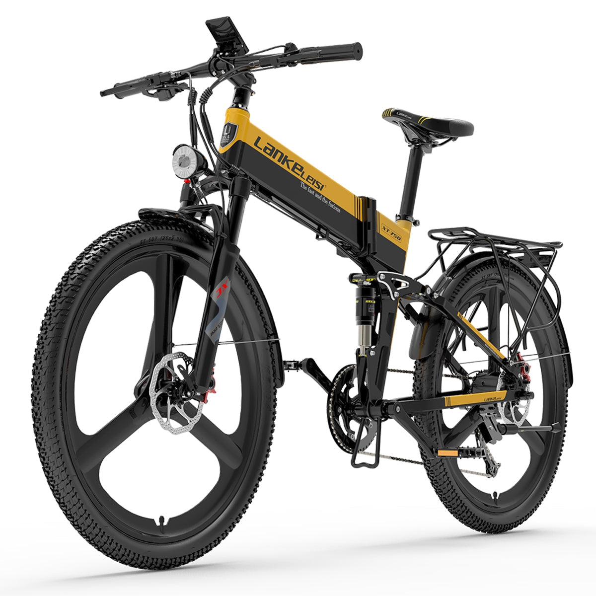 Lankeleisi XT750 Sports bici elettrica White 250W fat bike trekking