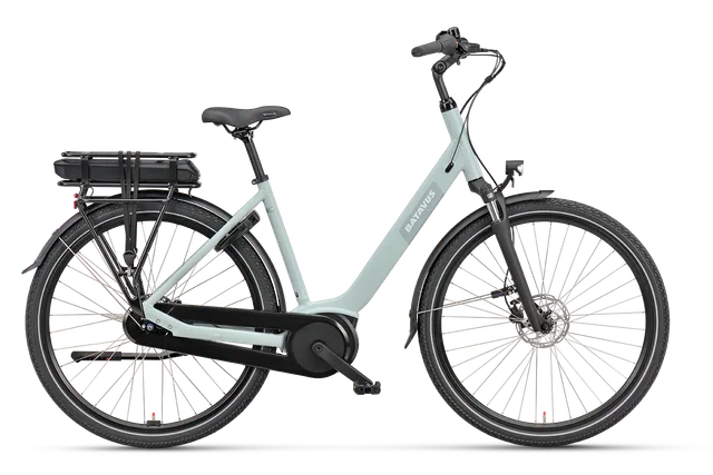 Batavus Altura CP Plus e-bike telaio basso M grigia Bosch Smart