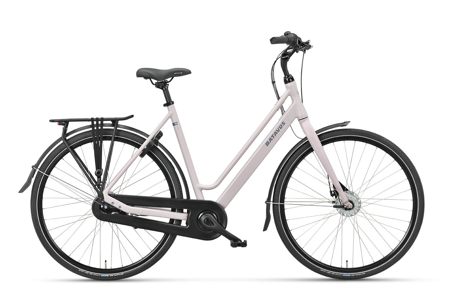 Batavus Fonk 7 bici elettrica nera telaio basso