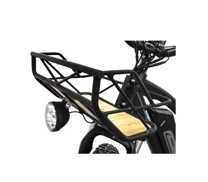 Himiway D3 Cruiser Cestino Anteriore Alluminio Nero 13 kg