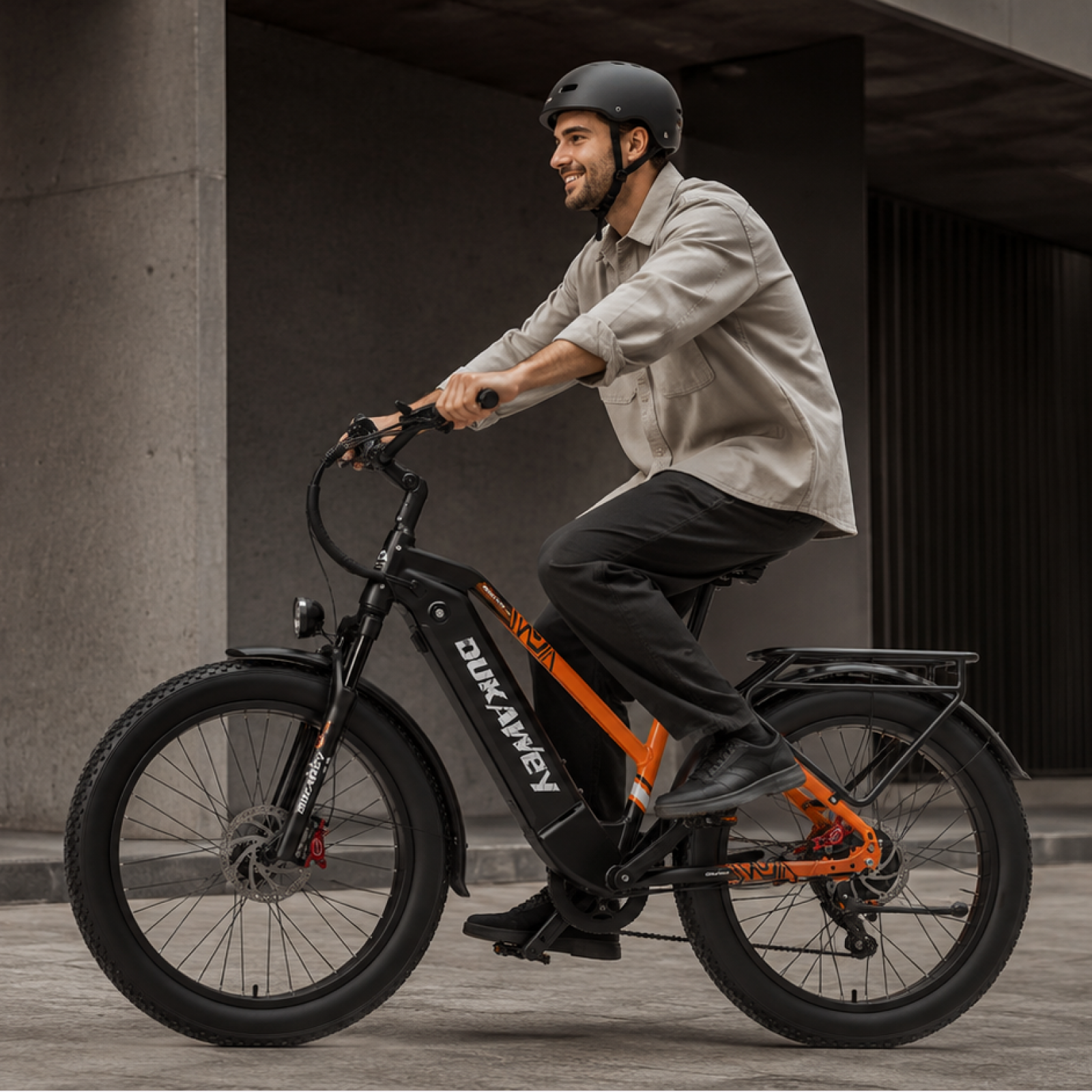 Lankeleisi DUKAWEY DM530 e-bike 250W arancione