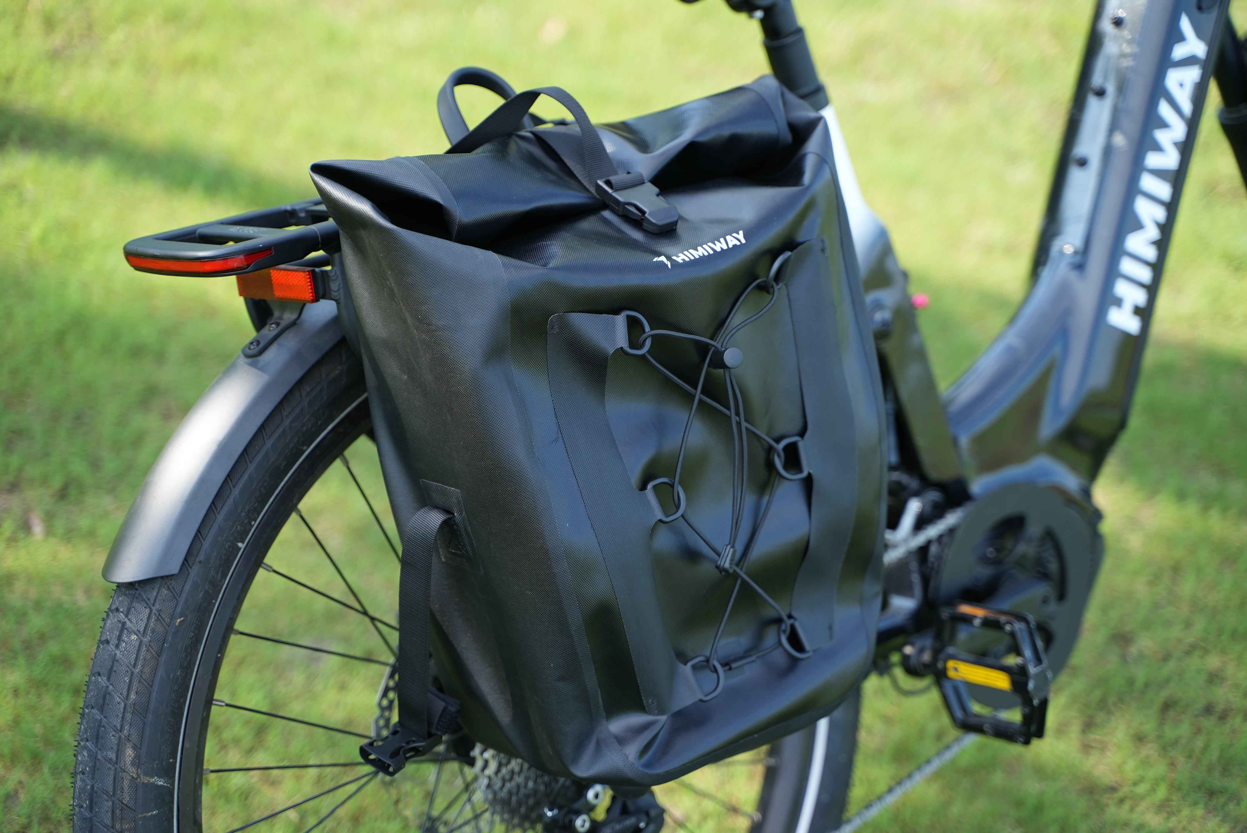 Himiway Bags borsa bici laterale impermeabile 27L nera