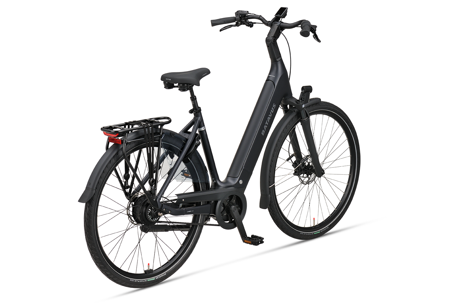 Batavus Finez PT Exclusive bici elettrica city nera opaca M