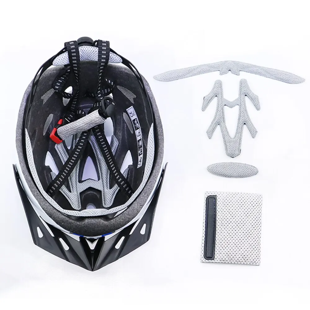 Shengmilo Casco Bici Ultraleggero con Visiera 54-62 cm