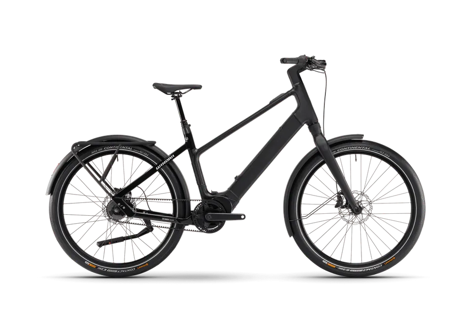 Winora iRide Pure R5f bici elettrica telaio alto nera Bosch SX