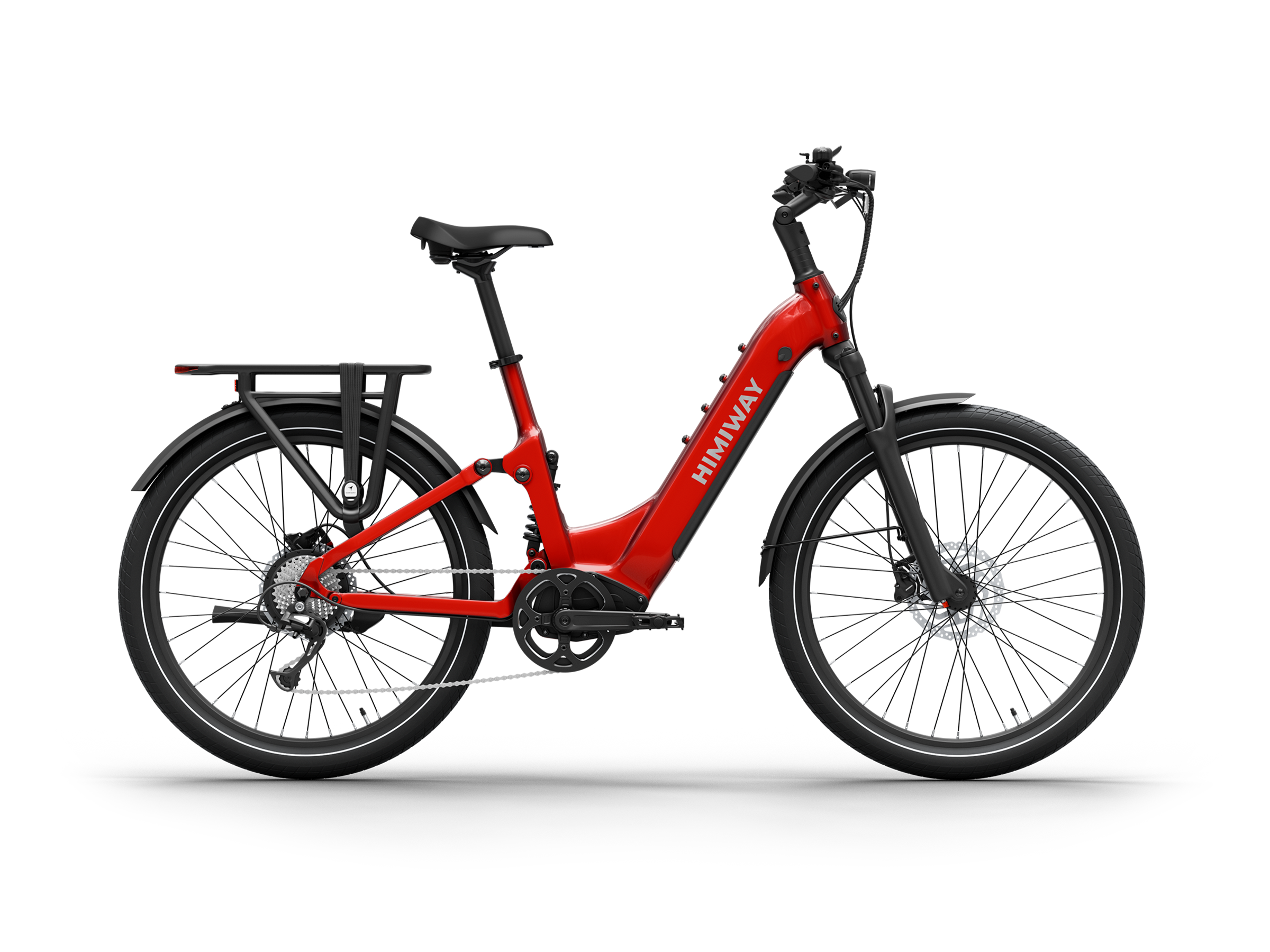 Himiway A7 Commuter Bici Elettrica Full Blu Notte Regular