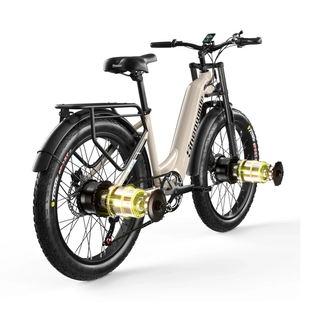 Shengmilo S700 PRO bici elettrica fat bike doppio motore 48V