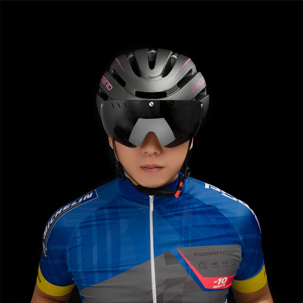 Lankeleisi Equipaggiamento Casco bici elettrica nero X-Cavaliere
