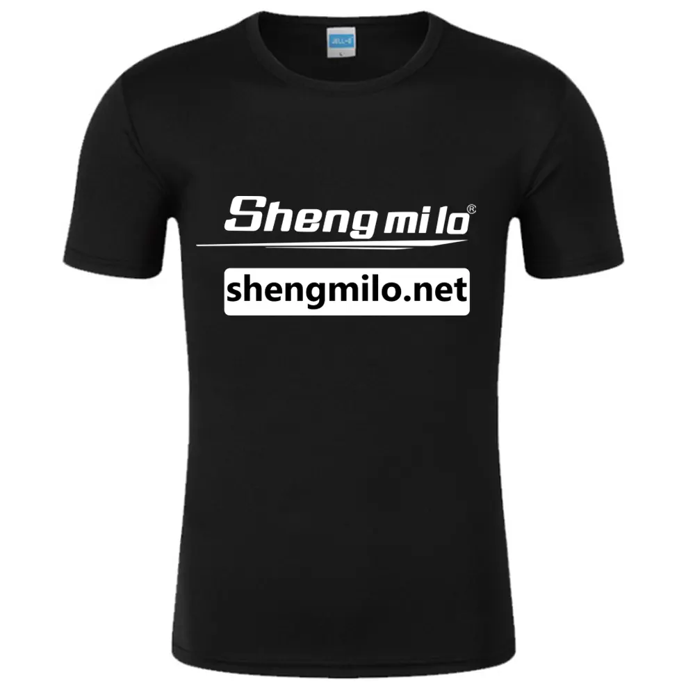Shengmilo T-Shirt maglietta bici nera maniche corte