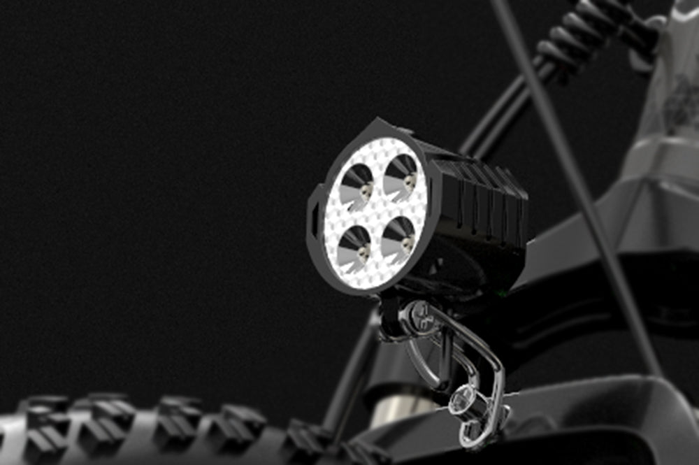 Lankeleisi Faro LED Bici Elettrica Anteriore Telaio