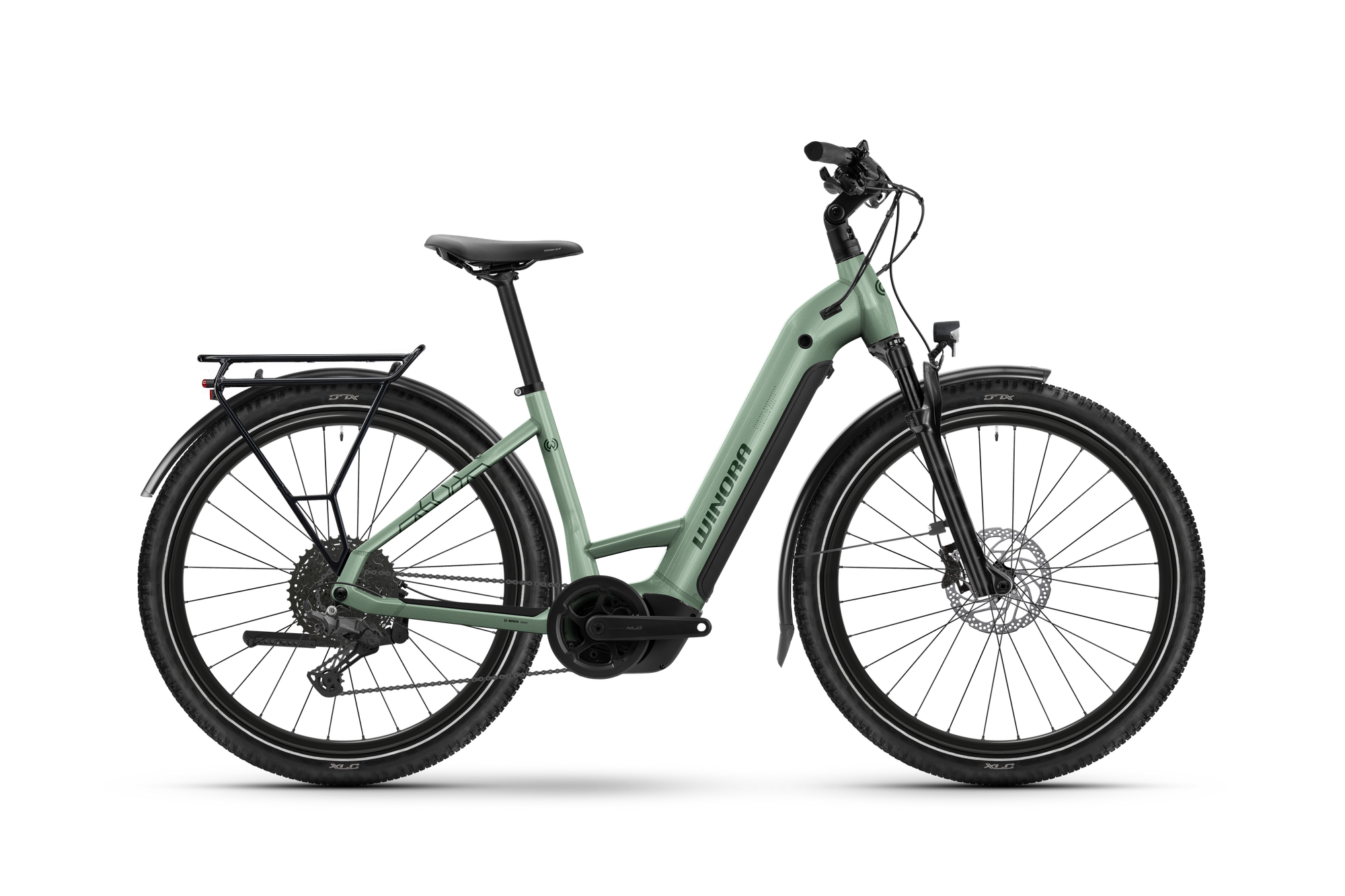 Winora Yucatan X10 ebike trekking pistacchio M 800Wh