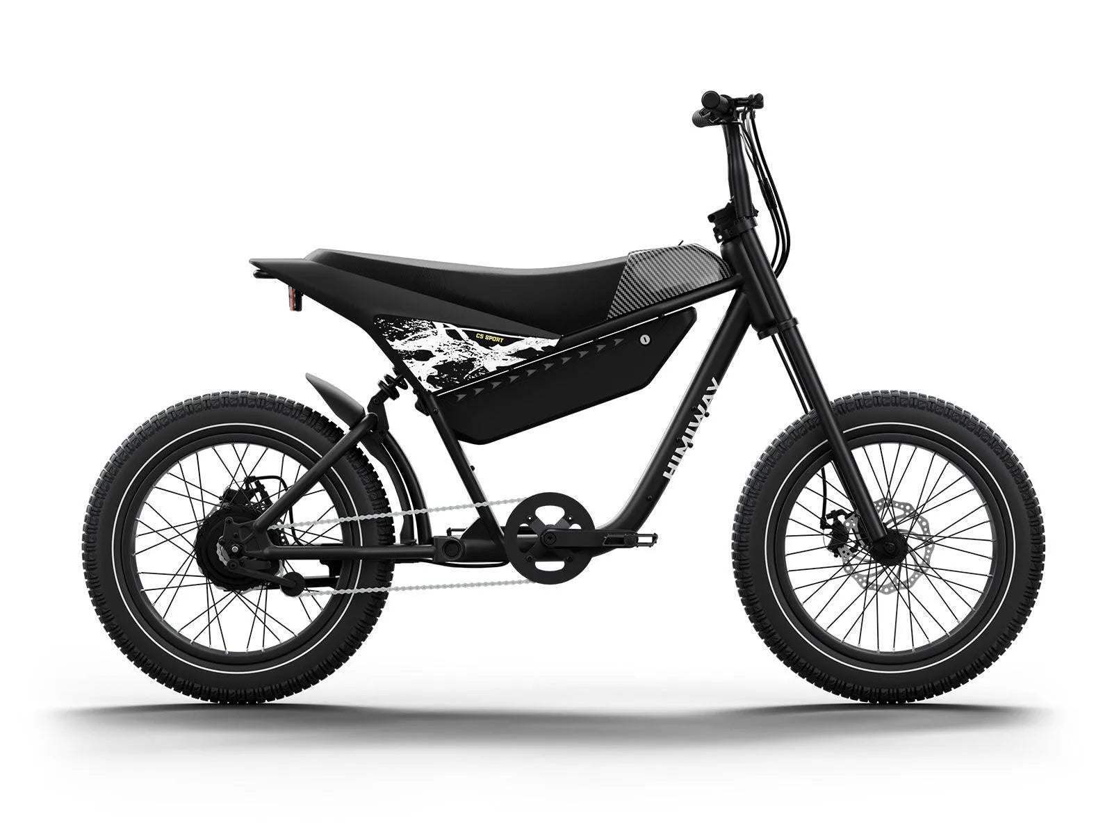 Himiway C5 Sport bici elettrica nera 750W 86Nm