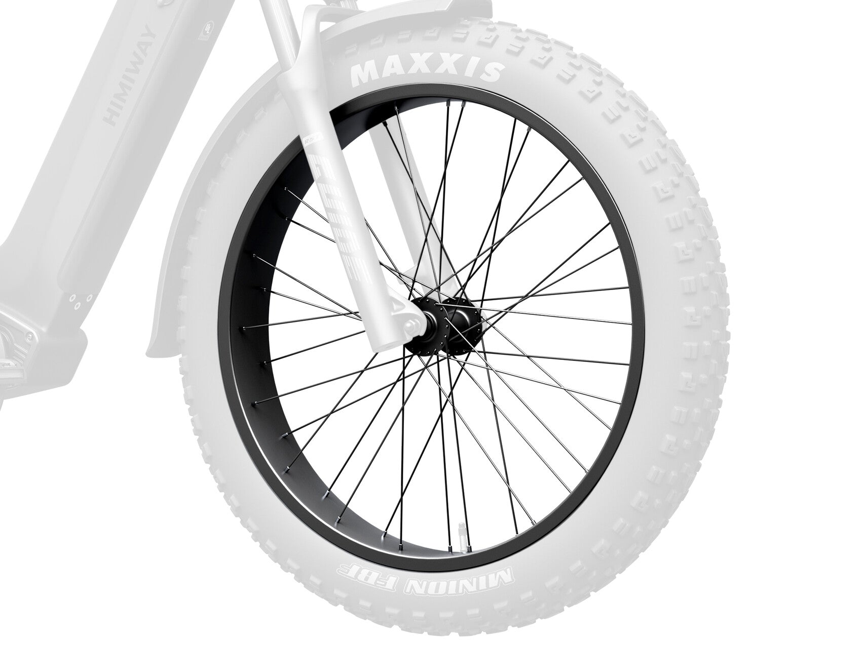 Himiway A7 ruota anteriore bici elettrica senza copertone