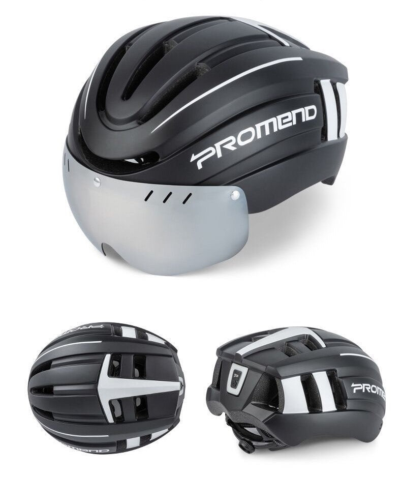 Lankeleisi Equipaggiamento Casco bici elettrica nero X-Cavaliere