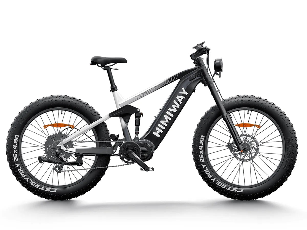 Himiway D7 Pro bici elettrica mountain Black White Gradient 960Wh