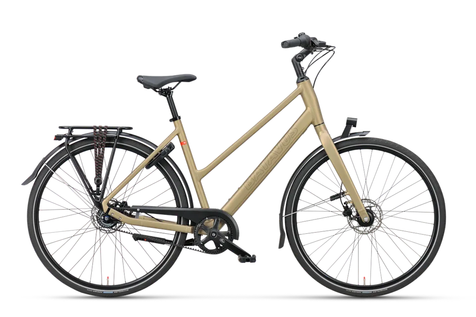 Batavus Senz Active Exclusive city bike telaio alto M oro cinghia