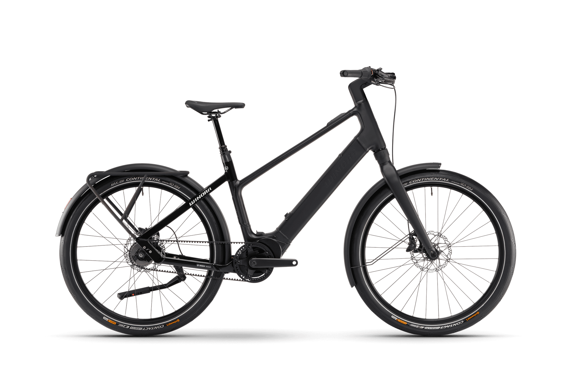 Winora iRide Pure R5f bici elettrica telaio alto nera Bosch SX