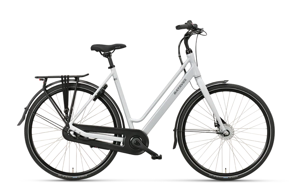 Batavus Fonk 3 bici elettrica nera telaio basso