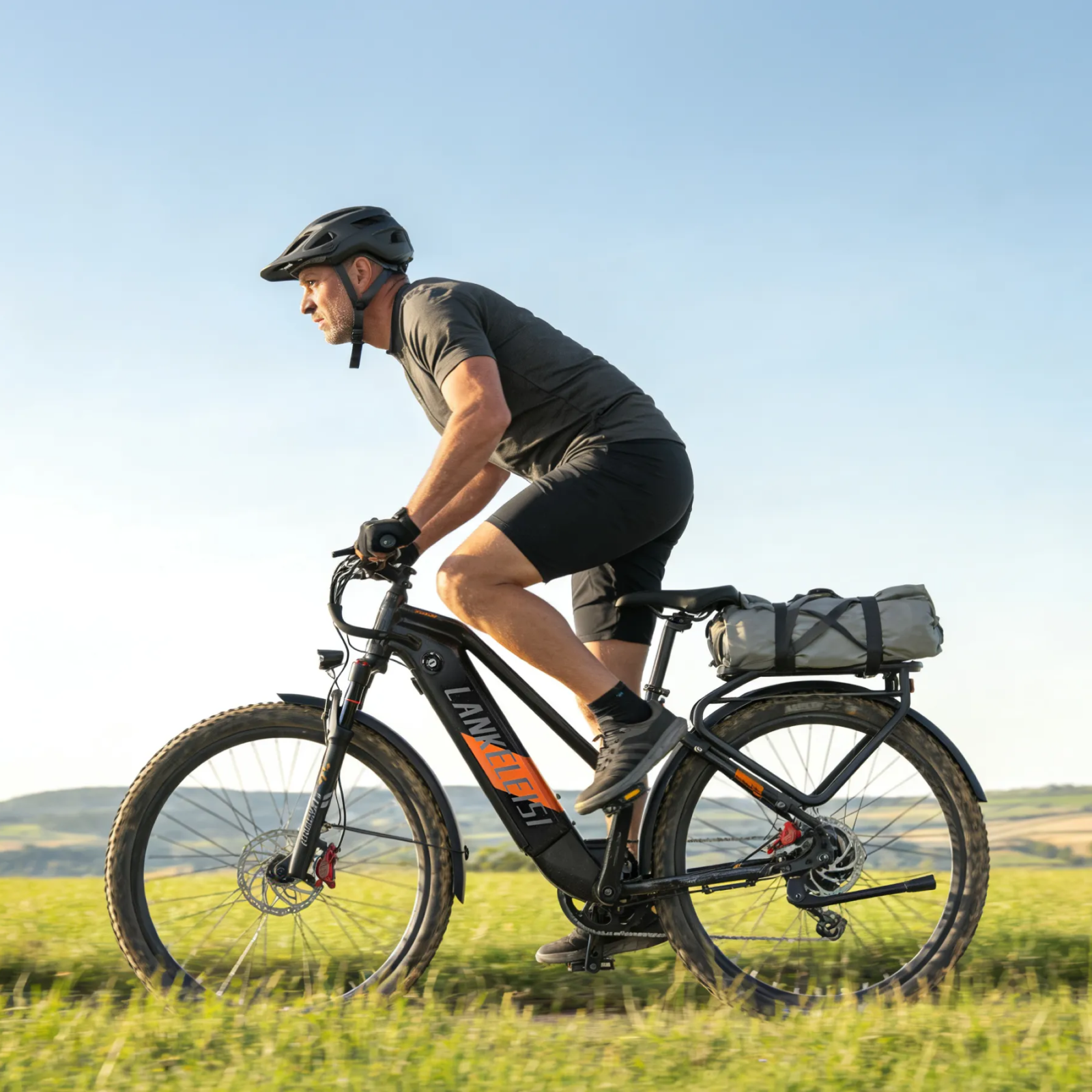 Lankeleisi MX600PRO E-bike 250W arancione city