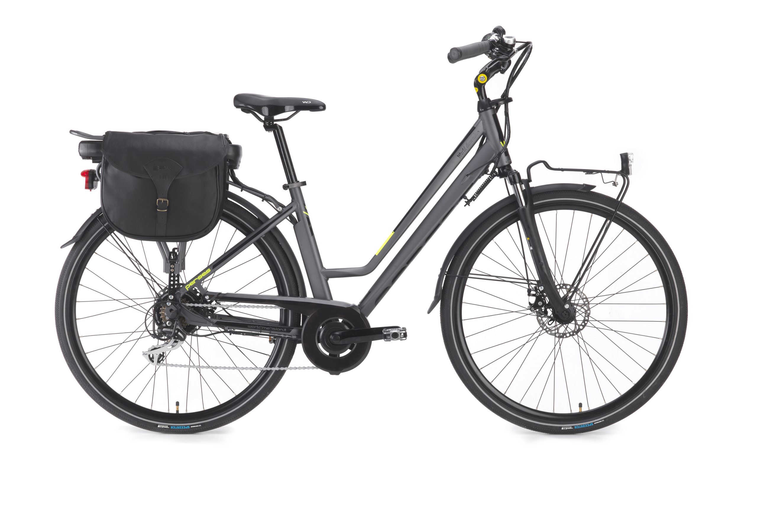 World Dimension Urban Perses Lady 28" bici elettrica telaio city
