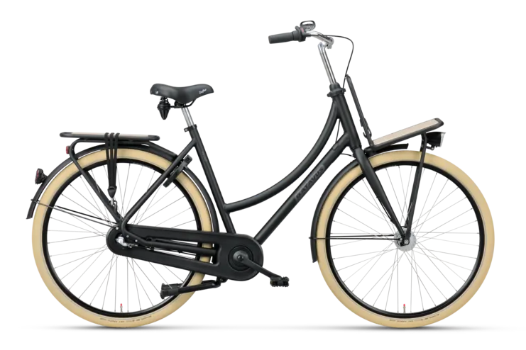 Batavus PACKD 3 cargo bike telaio basso M nera 3 marce