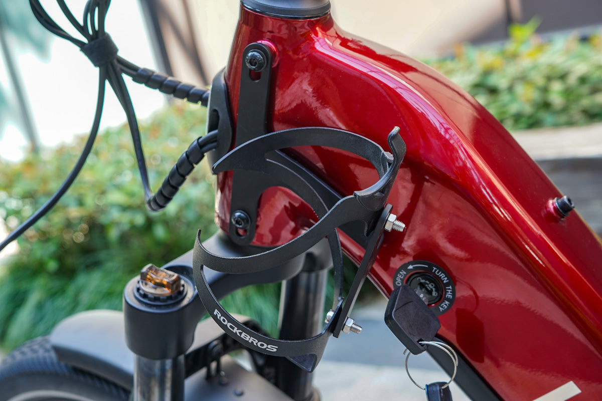 Himiway Adattatore Portaborraccia Bici Sinistro Alluminio