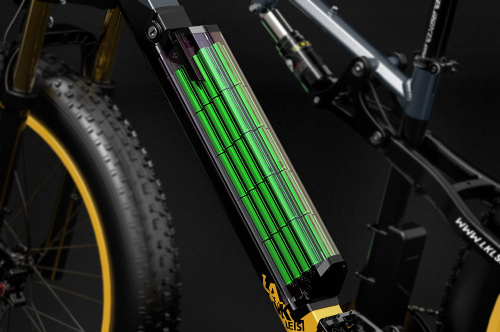 Lankeleisi Batteria Bici Elettrica 48V 20Ah Litio per X3000MAX RV800